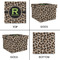 Granite Leopard Gift Boxes with Lid - Canvas Wrapped - Small - Approval