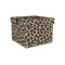 Granite Leopard Gift Boxes with Lid - Canvas Wrapped - Small - Front/Main