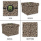 Granite Leopard Gift Boxes with Lid - Canvas Wrapped - X-Large - Approval