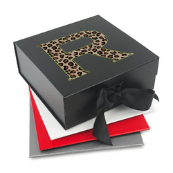 Granite Leopard Gift Box with Magnetic Lid (Personalized)