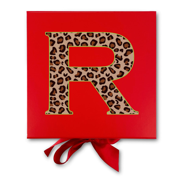 Granite Leopard Gift Boxes with Magnetic Lid - Red - Approval