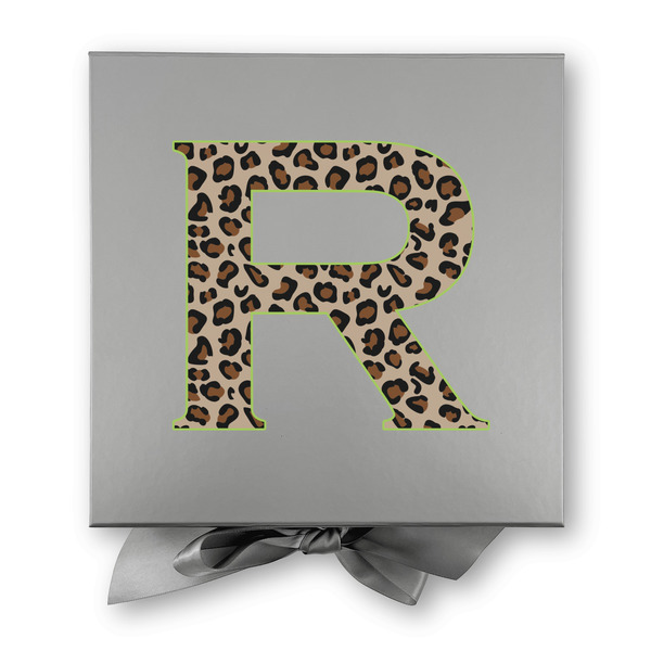 Granite Leopard Gift Boxes with Magnetic Lid - Silver - Approval