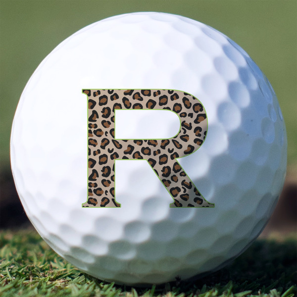 Custom Granite Leopard Golf Balls - Titleist Pro V1 - Set of 12 (Personalized)