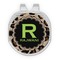 Granite Leopard Golf Ball Marker - Hat Clip - Silver