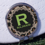 Granite Leopard Golf Ball Marker - Hat Clip