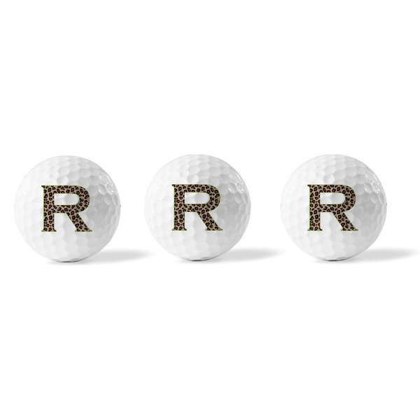 Granite Leopard Golf Balls - Generic - Set of 3 - APPROVAL