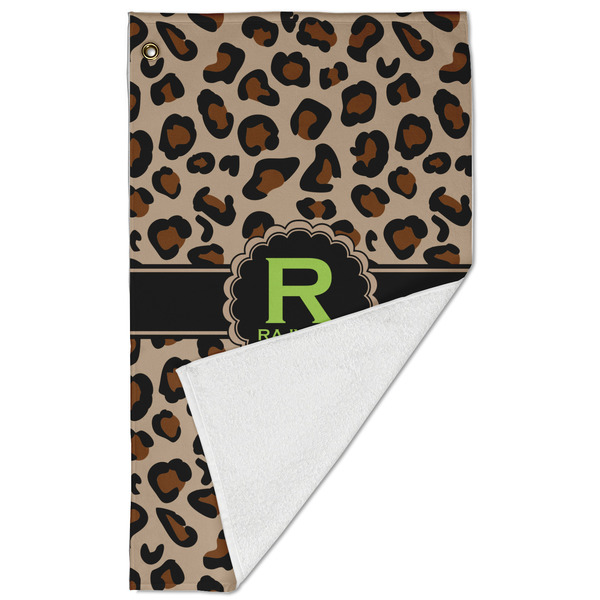 Granite Leopard Golf Towel - Folded (Large)