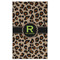 Granite Leopard Golf Towel - Poly-Cotton Blend - Large w/ Name and Initial