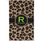 Granite Leopard Golf Towel - Poly-Cotton Blend - Small w/ Name and Initial