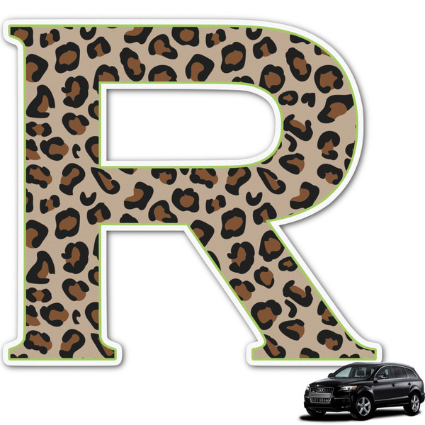 Custom Granite Leopard Graphic Car Decal - Custom Size (Personalized)