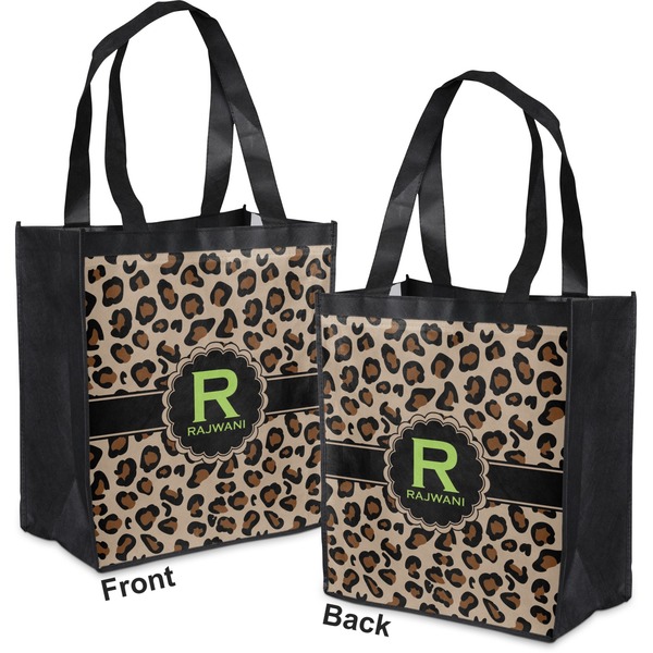 Granite Leopard Grocery Bag - Apvl