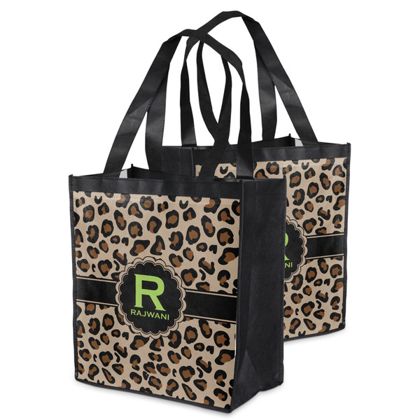 Granite Leopard Grocery Bag - MAIN