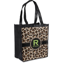 Granite Leopard Grocery Bag (Personalized)