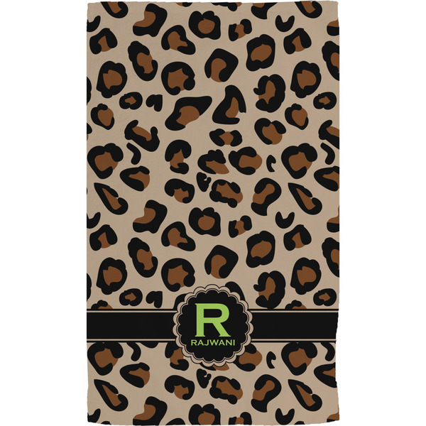 Granite Leopard Hand Towel (Personalized)