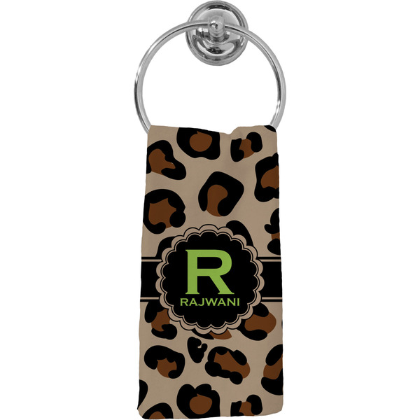 Custom Granite Leopard Hand Towel - Full Print (Personalized)