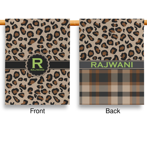 Granite Leopard House Flags - Double Sided - APPROVAL
