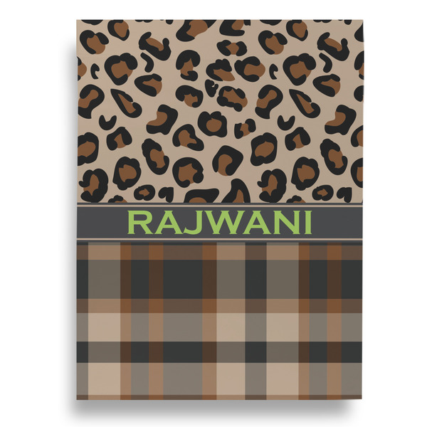 Granite Leopard House Flags - Double Sided - BACK