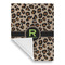 Granite Leopard House Flags - Single Sided - FRONT FOLDED