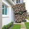 Granite Leopard House Flags - Single Sided - LIFESTYLE