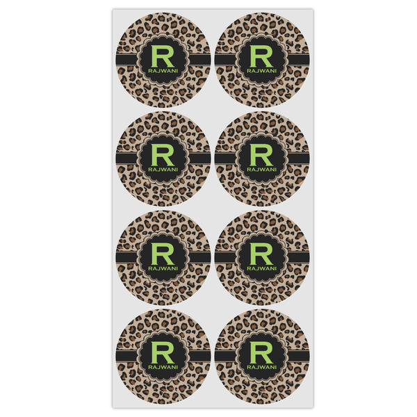 Granite Leopard Icing Circle - Medium - Set of 8