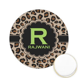 Granite Leopard Printed Cookie Topper - 2.15" (Personalized)