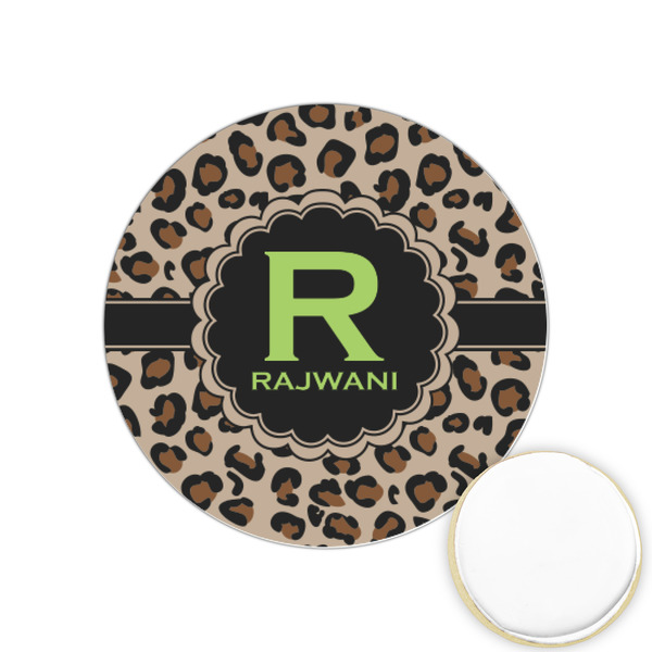 Custom Granite Leopard Printed Cookie Topper - 1.25" (Personalized)