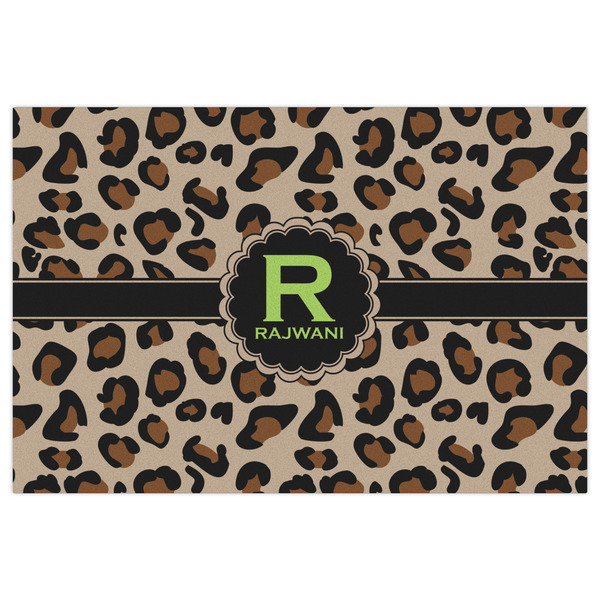 Granite Leopard Indoor / Outdoor Rug - 4'x6' - Front Flat