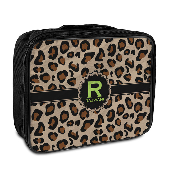 Custom Granite Leopard Insulated Lunch Bag (Personalized)