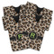 Granite Leopard Jersey Bottle Cooler - Set of 4 (Personalized)