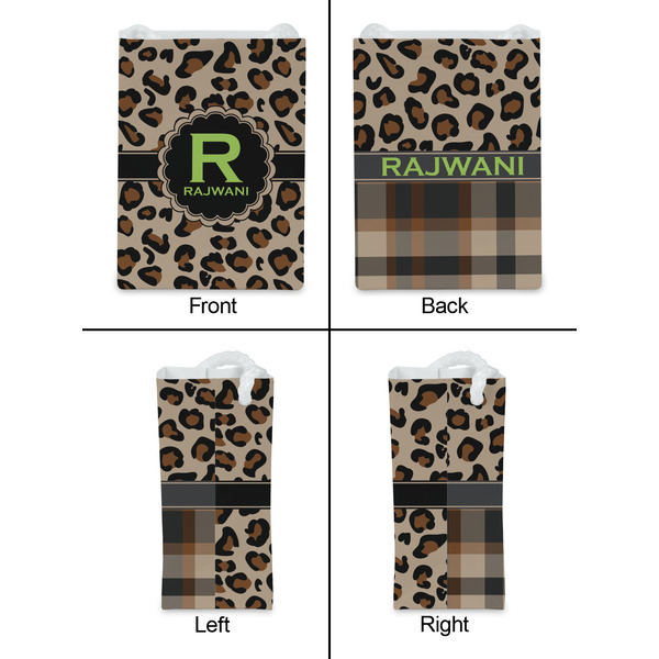 Granite Leopard Jewelry Gift Bag - Matte - Approval