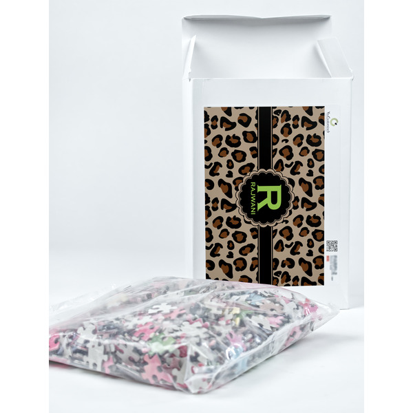 Granite Leopard Jigsaw Puzzle 1014 Piece - Box