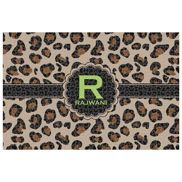 Custom Granite Leopard Jigsaw Puzzle - 1000-piece (Personalized)