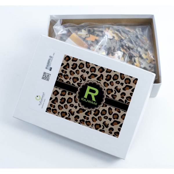Granite Leopard Jigsaw Puzzle 252 Piece - Box