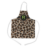 Granite Leopard Kid's Apron - Medium (Personalized)