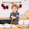 Granite Leopard Kid's Aprons - Small - Lifestyle