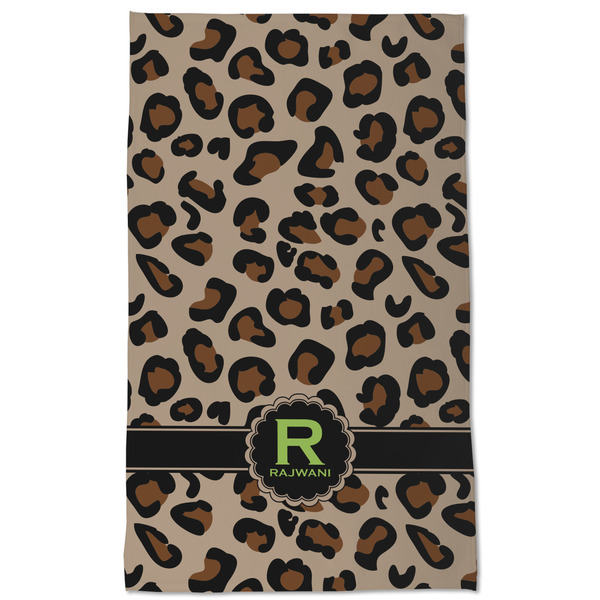 Granite Leopard Kitchen Towel - Poly Cotton - Full Front