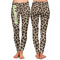 Granite Leopard Ladies Leggings - Front and Back