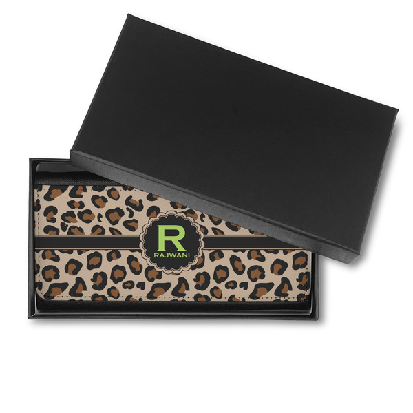Granite Leopard Ladies Wallet - in box