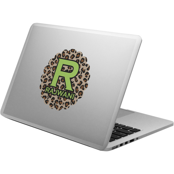 Custom Granite Leopard Laptop Decal (Personalized)