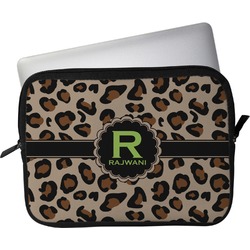 Granite Leopard Laptop Sleeve / Case - 15" (Personalized)