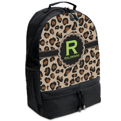 Granite Leopard Backpacks - Black (Personalized)