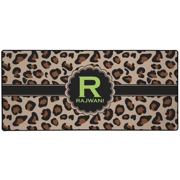 Custom Granite Leopard Gaming Mouse Pad (Personalized)