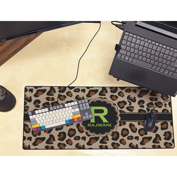 Granite Leopard Large Gaming Mats - LIFESTYLE
