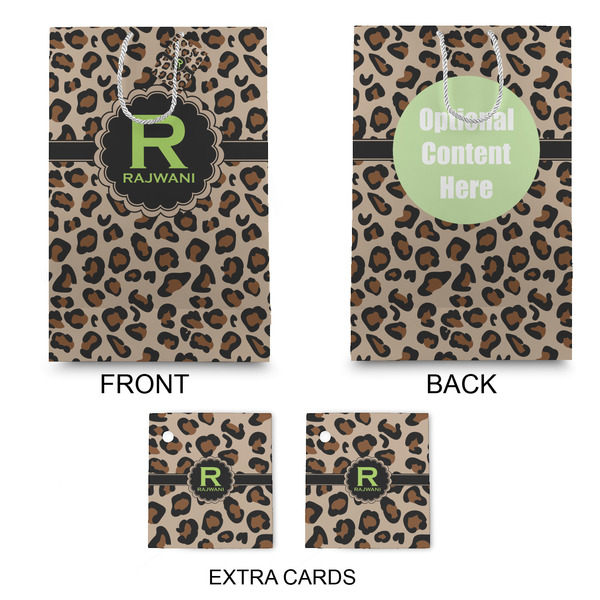 Granite Leopard Large Gift Bag - Approval