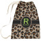 Granite Leopard Large Laundry Bag - Front View