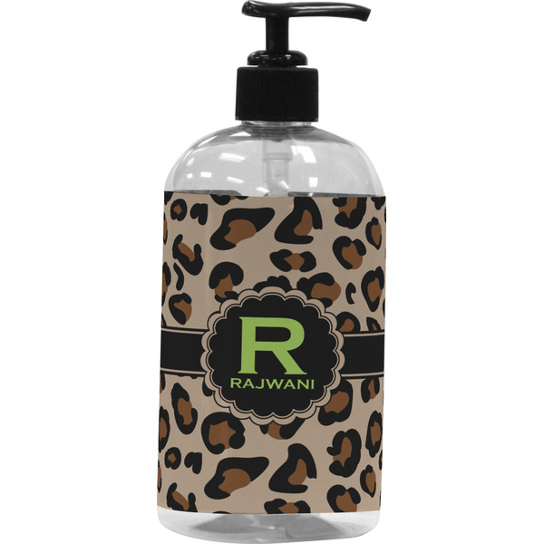 Custom Granite Leopard Plastic Soap / Lotion Dispenser (Personalized)