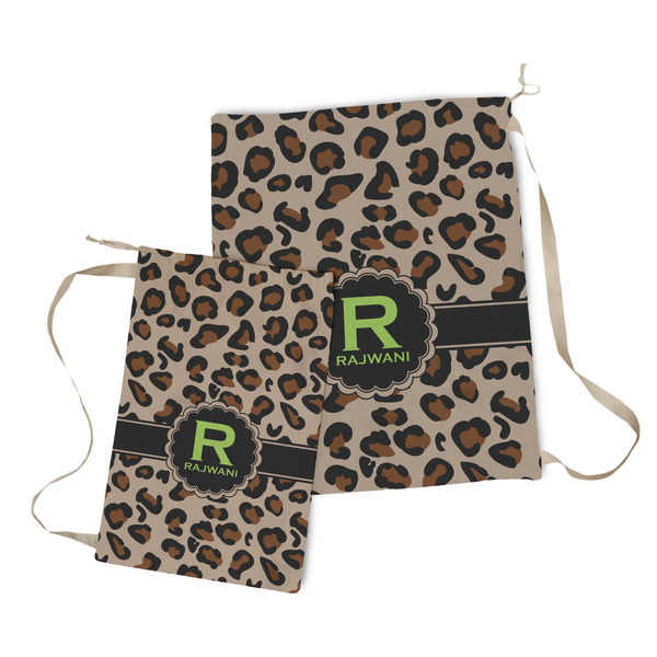Granite Leopard Laundry Bag - Both Bags