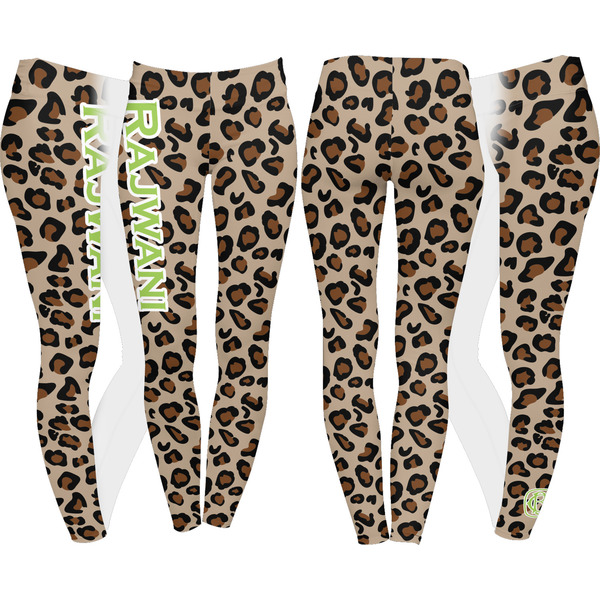 Granite Leopard Leggings Turn Around - Apvl