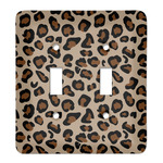 Granite Leopard Light Switch Cover (2 Toggle Plate)
