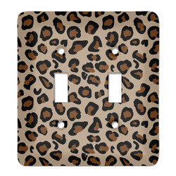 Granite Leopard Light Switch Cover (2 Toggle Plate)